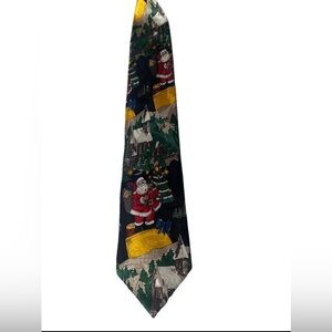 Festive Santa Christmas Tie